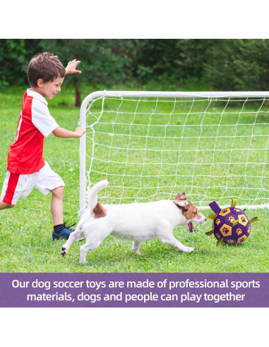 Pelota de Fútbol para Perros QDAN 15.24 cm Duradera