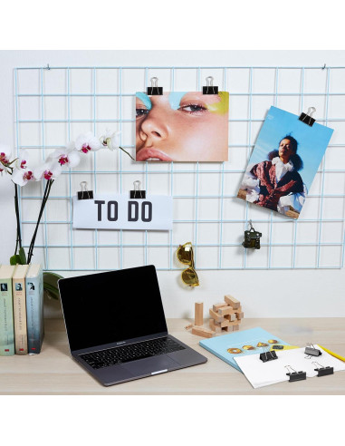 Clips de Encuadernación Medianos Ufmarine 3.18 cm - 40 Pcs