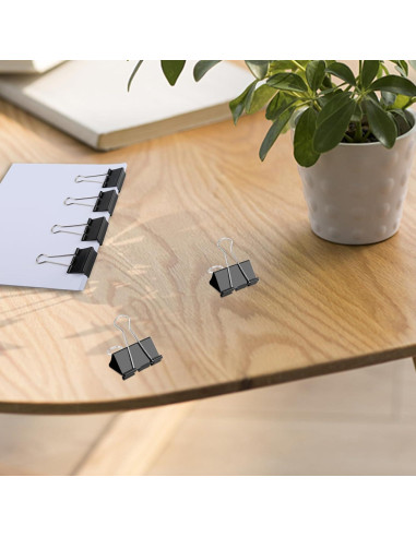 Clips de Encuadernación Medianos Ufmarine 3.18 cm - 40 Pcs