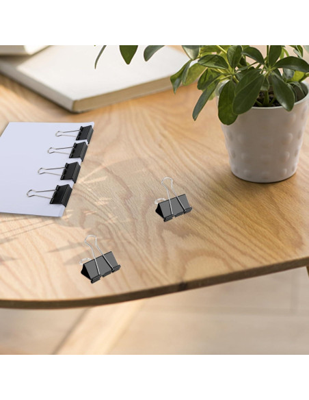 Clips de Encuadernación Medianos Ufmarine 3.18 cm - 40 Pcs