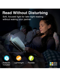 Luz de Lectura Portátil Flexilight Regalos para Lectores 8 Lúmenes 2