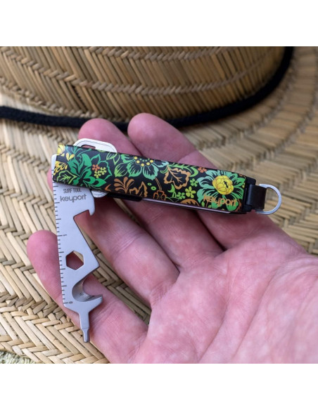 Herramienta Multiuso de Surf Keyport - Llave para Aletas FCS y Futures