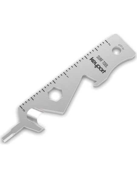 Herramienta Multiuso de Surf Keyport - Llave para Aletas FCS y Futures