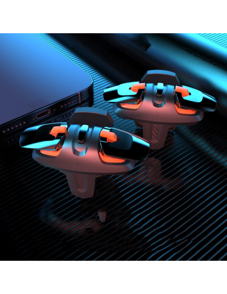 Disparadores de Juego Móvil CyberFey L1R1 para PUBG y Call of Duty