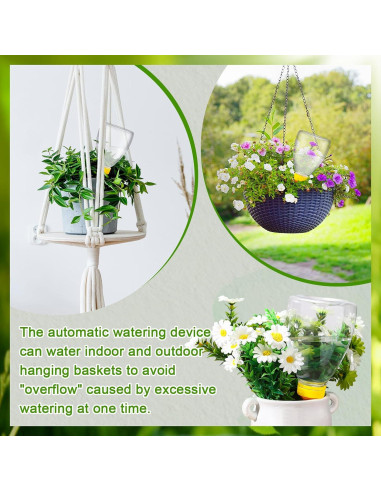 2 Esferas de Autorriego Threlaco 500 ml para Plantas