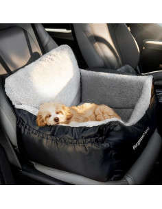 Asiento de Coche para Perros BurgeonNest Negro 11.34 kg 2