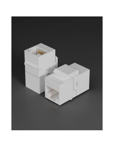 Acoplador RJ45 Cat6 UTP VANDESAIL 20-Pack Hembra a Hembra