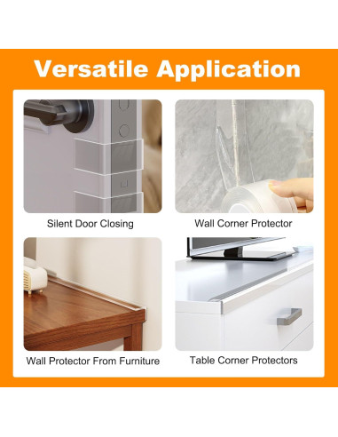 Protectores de Esquinas Transparentes CHENYA 5.08cm x 4m PVC