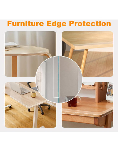 Protectores de Esquinas Transparentes CHENYA 5.08cm x 4m PVC