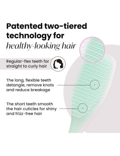 Cepillo Desenredante Tangle Teezer Rosa Bebé y Menta para Cabello 2