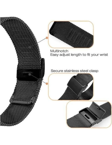 Correas de Reemplazo E ECSEM para Reloj Carbinox X-Ranger/Vortex/Vesta