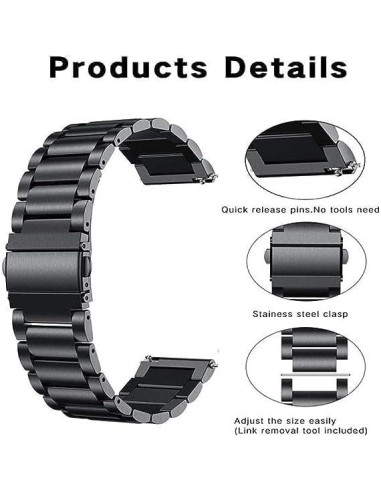 Correas de Reemplazo E ECSEM para Reloj Carbinox X-Ranger/Vortex/Vesta