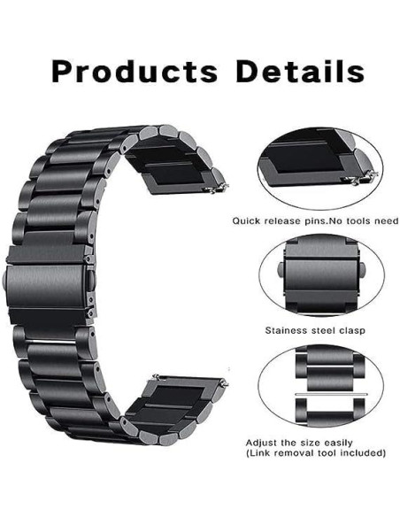 Correas de Reemplazo E ECSEM para Reloj Carbinox X-Ranger/Vortex/Vesta