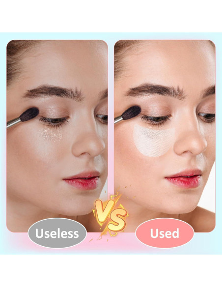 200 Almohadillas de Gel para Sombra de Ojos Wanmu - Sin Pelusa