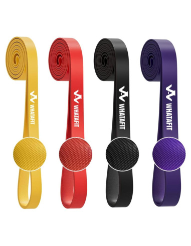 Bandas de Resistencia WHATAFIT 5 Niveles para Ejercicio
