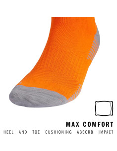 Calcetines de Fútbol Unisex Adidas Copa Zone Naranja/Blanco 2