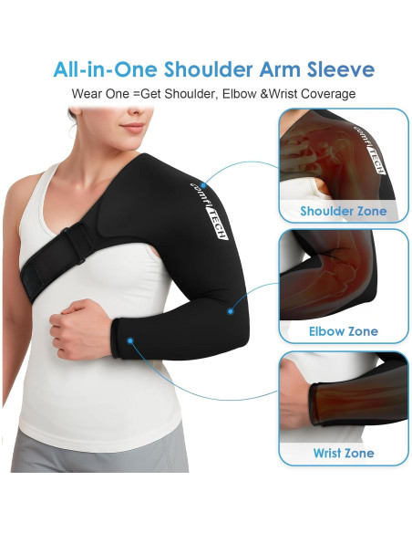 Funda de Hielo ComfiTECH para Hombro y Brazo Mediana
