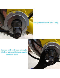 Llave Ajustable para Amoladora Yuentoen 195mm Acero Carbono 2