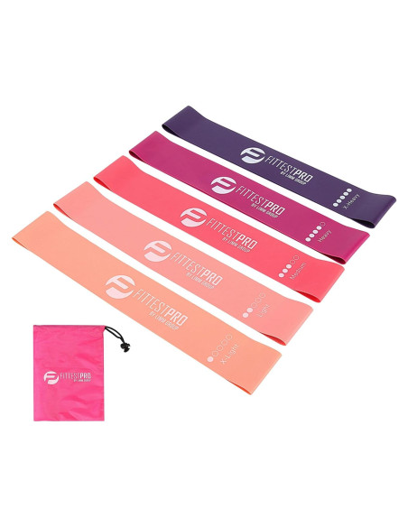 Bandas de Resistencia Limm Pro para Piernas y Glúteos - 5 Niveles