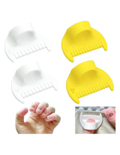 4 Piezas Herramienta de Medición de Costura JIYUANCH 3mm/4mm