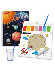 Libro de Pintura Acuarela YMluky para Niños 20 Páginas