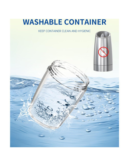 Molinillo Eléctrico de Sal y Pimienta CIRCLE JOY Acero Inoxidable