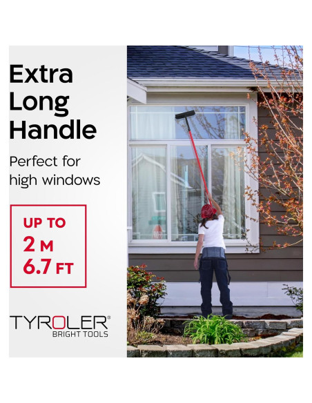 Limpiaparabrisas Extensible Tyroler 2 en 1 30 cm - 203 cm