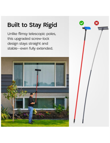 Limpiaparabrisas Extensible Tyroler 2 en 1 30 cm - 203 cm