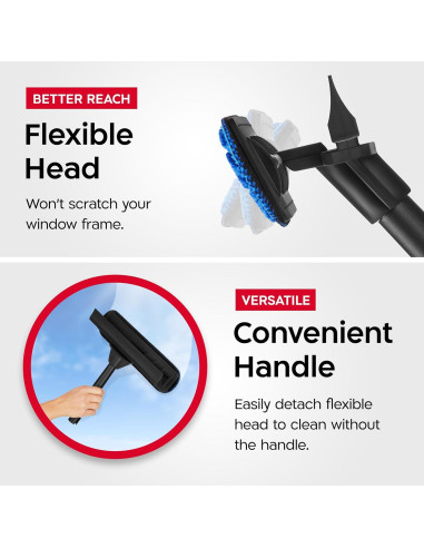 Limpiaparabrisas Extensible Tyroler 2 en 1 30 cm - 203 cm