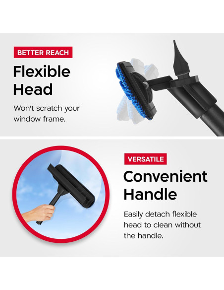 Limpiaparabrisas Extensible Tyroler 2 en 1 30 cm - 203 cm