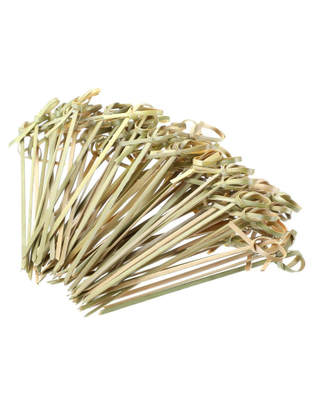Palillos de Bambú Nuogo 2000 Pcs 10.5 cm para Cócteles y Aperitivos