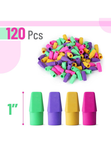 Borradores de Lápiz Mr. Pen EC100, Paquete de 120 Piezas