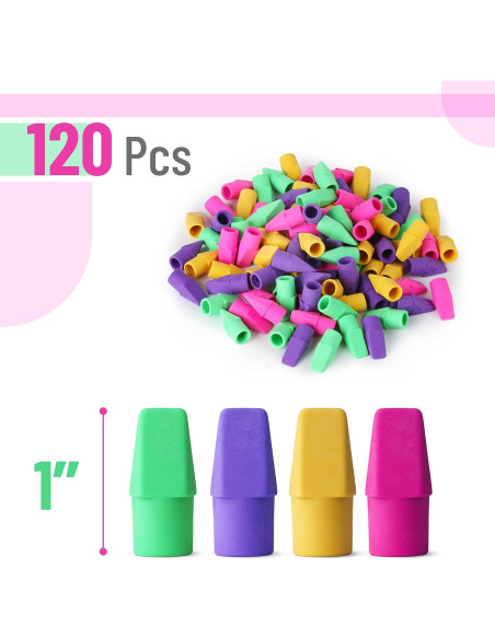 Borradores de Lápiz Mr. Pen EC100, Paquete de 120 Piezas