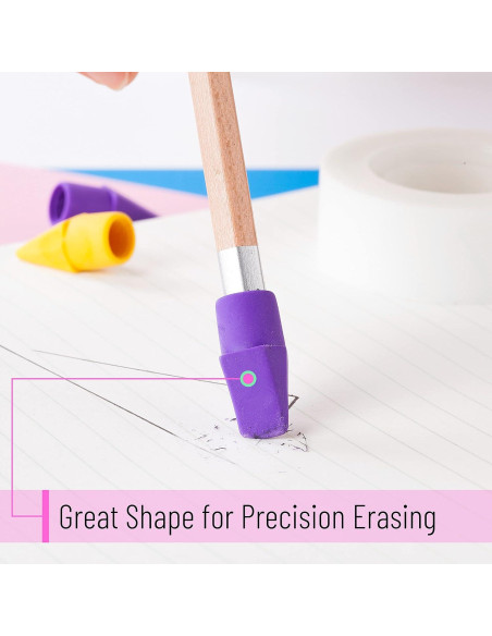 Borradores de Lápiz Mr. Pen EC100, Paquete de 120 Piezas