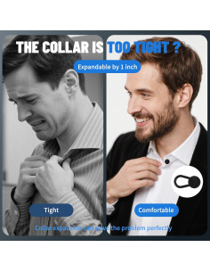 Extensores de Cuello de Camisa Quuztao 36 Pcs 9 Estilos 2