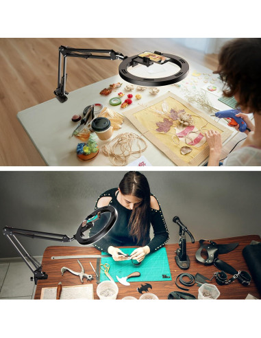 Luz de Anillo Evershop 18W con Trípode y Soporte para iPhone