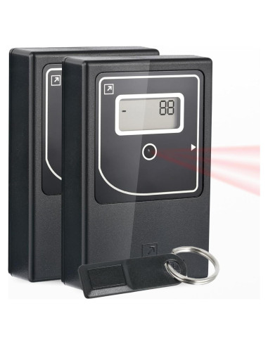 Contador de Personas Inteligente SmartCounter - Infrarrojo, Negro