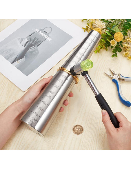 Conjunto de Medidores de Mandril para Pulseras BENECREAT 30cm