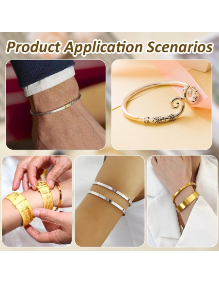 Conjunto de Medidores de Mandril para Pulseras BENECREAT 30cm