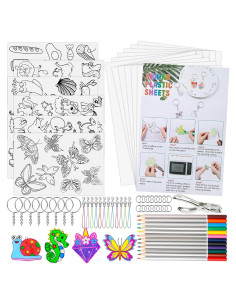 Kit de Llaveros Natonhi 239 Piezas Termocontraíble