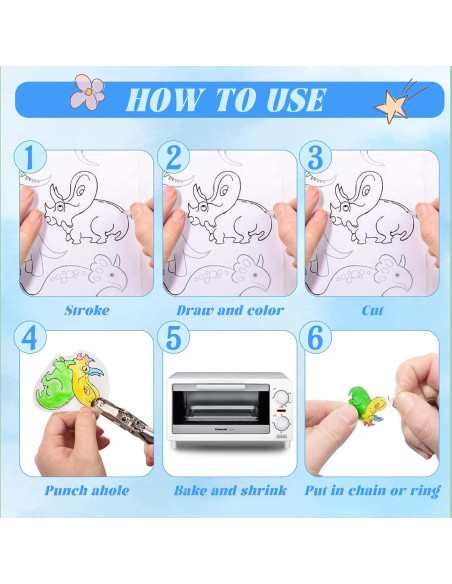 Kit de Llaveros Natonhi 239 Piezas Termocontraíble