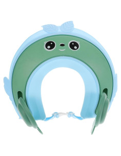 Gorro de Ducha Ajustable Ipetboom para Niños - Azul Cielo