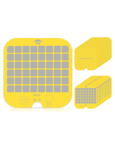 20 Placas Adhesivas Reemplazables Alikguu para Trampa de Moscas