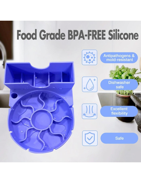 Soporte para Secar Botellas de Silicona CCDANSIYUCR 20-40oz