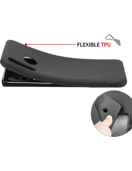 Funda Ultra Delgado TPU para Tecno Spark Go 2 - Negra