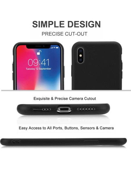 Funda Ultra Delgado TPU para Tecno Spark Go 2 - Negra