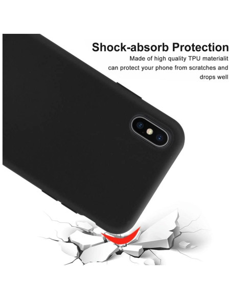 Funda Ultra Delgado TPU para Tecno Spark Go 2 - Negra