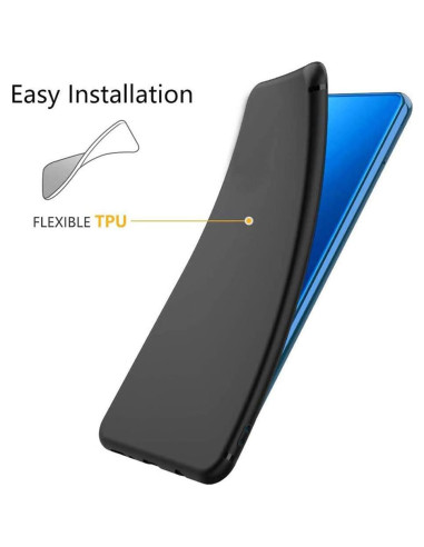 Funda Ultra Delgado TPU para Tecno Spark Go 2 - Negra