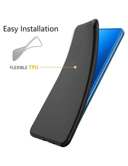 Funda Ultra Delgado TPU para Tecno Spark Go 2 - Negra