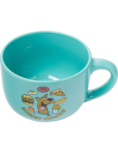 Taza de sopa cerámica Silver Buffalo Scooby Doo 710ml con tapa